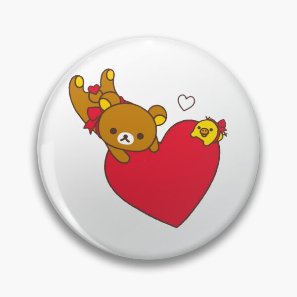 Item preview, Rilakkuma and kiiroitori heart   designed and sold by Chloefusion.