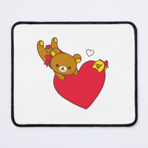 Item preview, Rilakkuma and kiiroitori heart   designed and sold by Chloefusion.