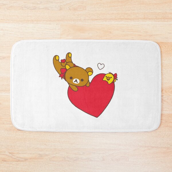 Item preview, Rilakkuma and kiiroitori heart   designed and sold by Chloefusion.