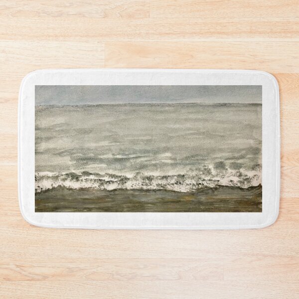 Item preview, Calm Coastal Watercolor Seascape designed and sold by BirdandaBrush.