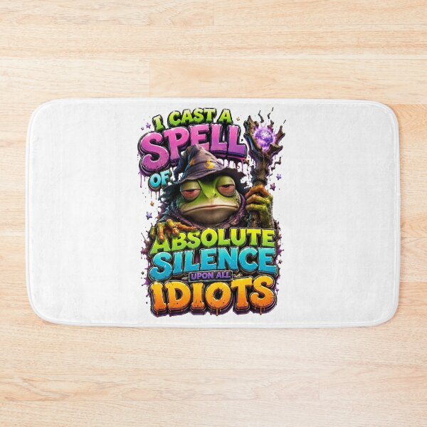 Item preview, I Cast A Spell Of Absolute Silence Upon All Idiots designed and sold by Sovereign Supply Co..