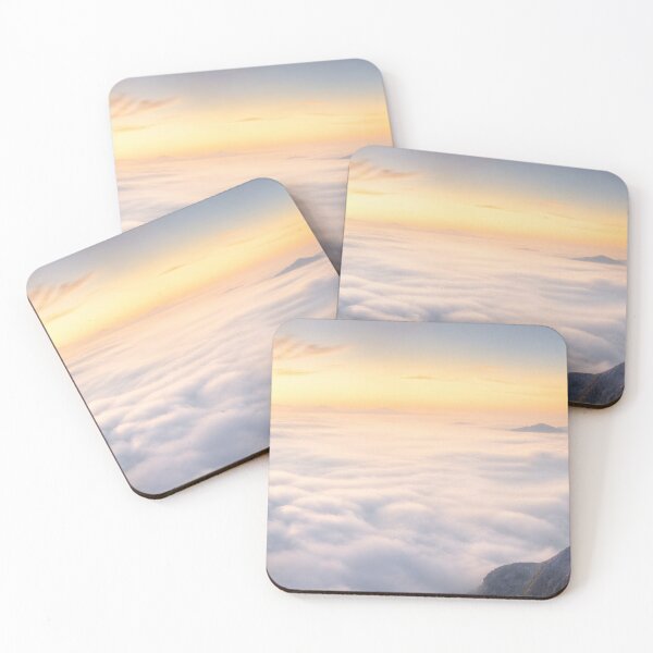 Item preview, Mountain Sea of Clouds Dawn Panorama designed and sold by kuradoshanon.