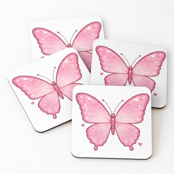 Item preview, Pink Butterfly Cute designed and sold by Kiralemon.