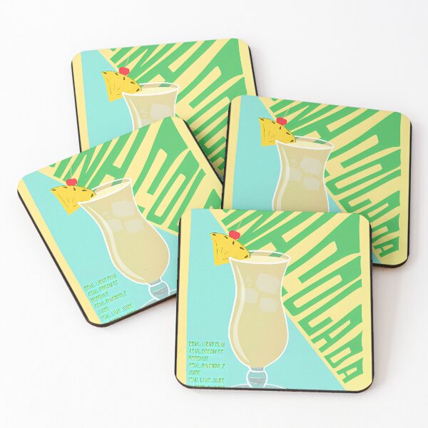 Item preview, Pina Colada Cocktail designed and sold by FormVivid.