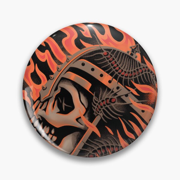 Item preview, Trivium - Flaming Skull designed and sold by FormVivid.