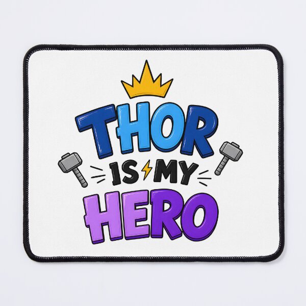 Item preview, THOR IS MY HERO designed and sold by zakvisuals.