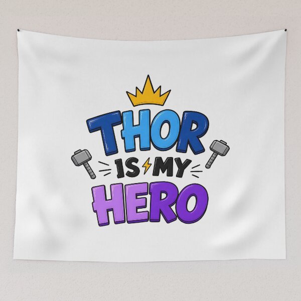 Item preview, Thor es mi héroe designed and sold by zakvisuals.