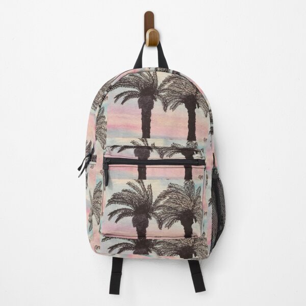Item preview, Sunset Palms Coastal Painting designed and sold by BirdandaBrush.