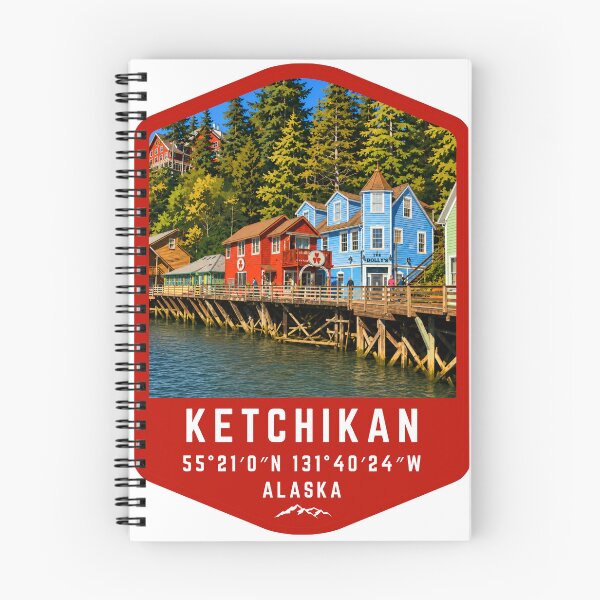 Item preview, Ketchikan, 55°21′0″N 131°40′24″W, Alaska designed and sold by digitalcupids.