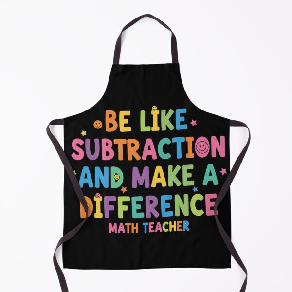 Item preview, Be Like Subtraction and Make A Difference Math Teacher 3 designed and sold by Positive&FunnyThings.
