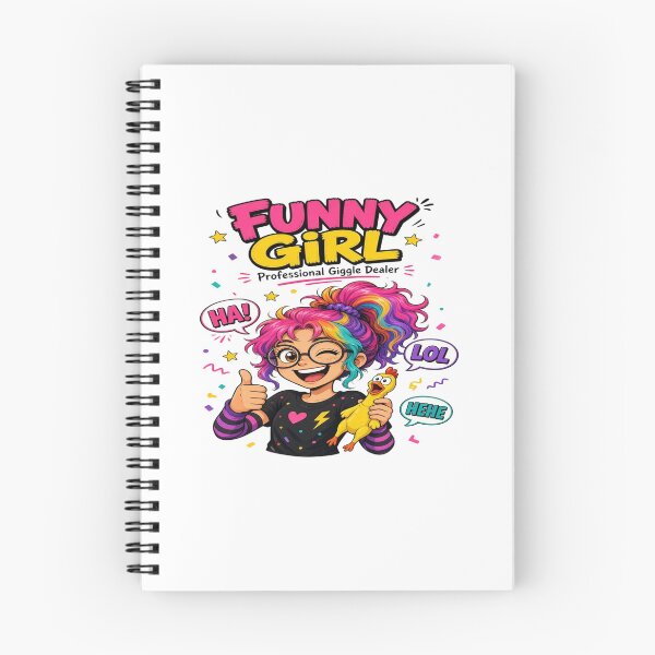 Item preview, Funny Girl Professional Giggle Dealer - Quirky Humor Graphic designed and sold by Sushikidsntoddlers.