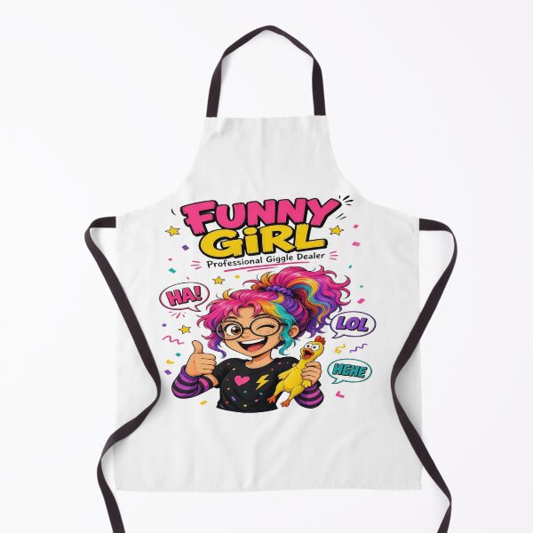 Item preview, Funny Girl Professional Giggle Dealer - Quirky Humor Graphic designed and sold by Sushikidsntoddlers.