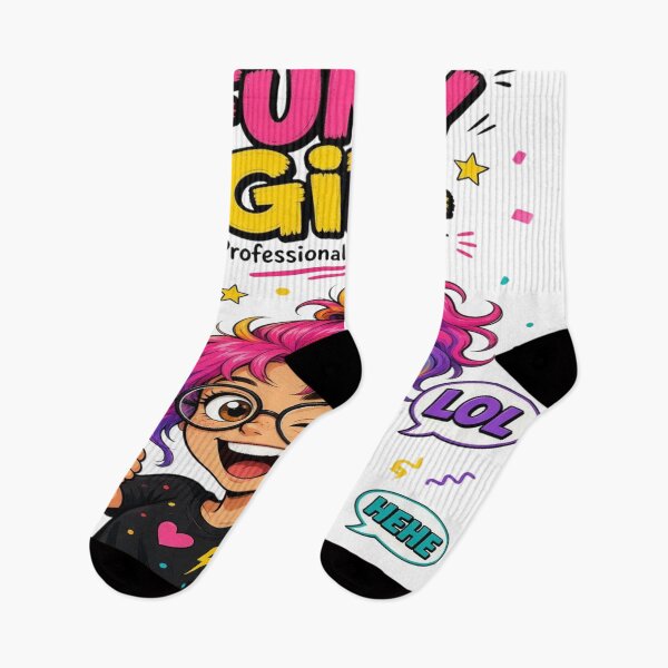 Item preview, Funny Girl Professional Giggle Dealer - Quirky Humor Graphic designed and sold by Sushikidsntoddlers.
