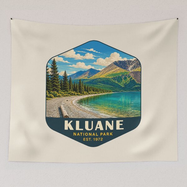 Item preview, Kluane National Park | Yukon Canada Mountain Adventure Design designed and sold by Gideon Emmerich.