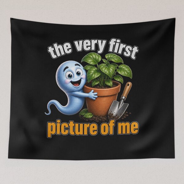 Item preview, The Very First Picture of Me – Funny Gardening Lover designed and sold by JansenGS.