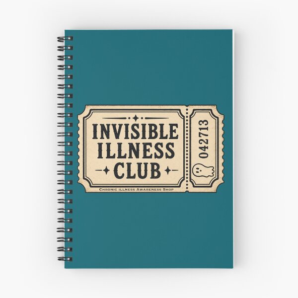 Item preview, Invisible Illness Club Ticket designed and sold by Chronic Illness Awareness Shop.