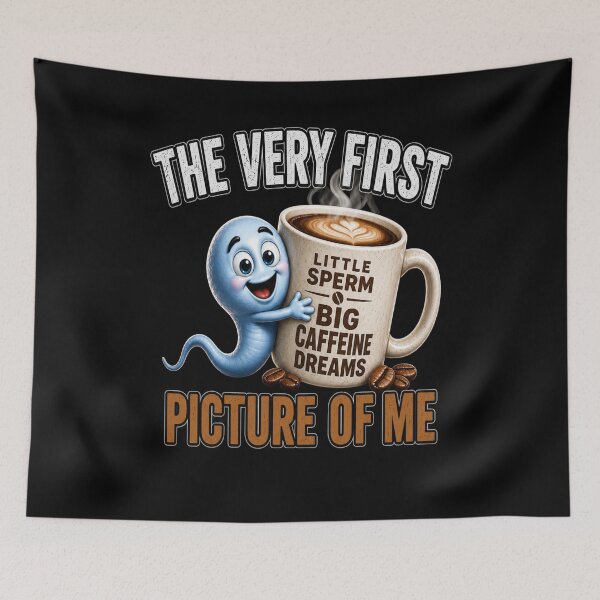 Item preview, The Very First Picture of Me – Little Sperm Big Caffeine Dreams designed and sold by JansenGS.