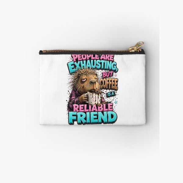Item preview, People Are Exhausting But Coffee Is A Reliable Friend designed and sold by Sovereign Supply Co..