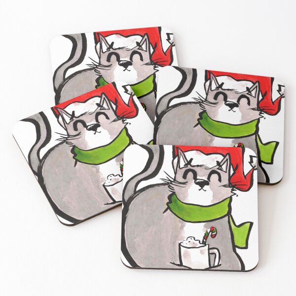 Item preview, It's a Cocoa Cat Christmas designed and sold by Grasdal.
