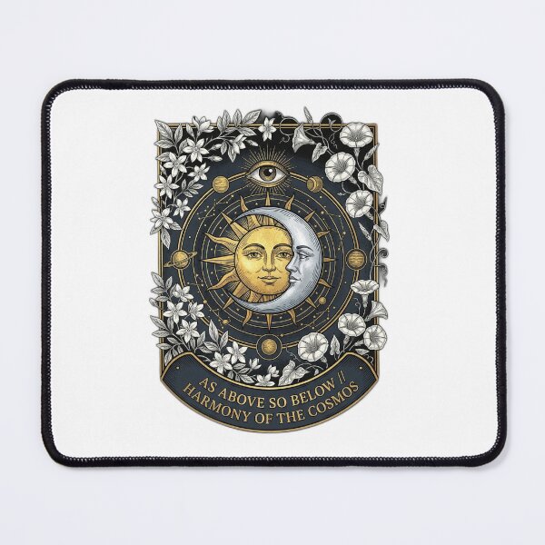 Item preview, As Above So Below Celestial Sun and Moon Shirt designed and sold by HappyCuteCat.