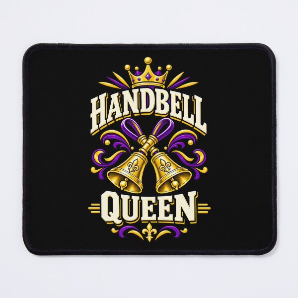 Item preview, Handbell Queen Crossed Bells for Bell Choir Ringers designed and sold by SubtleSplit.