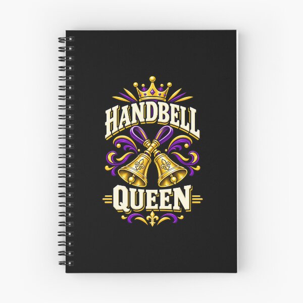 Item preview, Handbell Queen Crossed Bells for Bell Choir Ringers designed and sold by SubtleSplit.