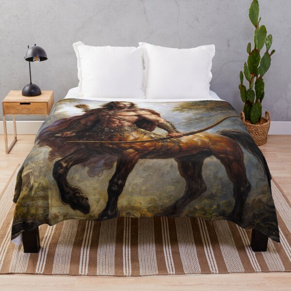 Item preview, Centaur Mythical Creature Painting – Ancient Greek Legend designed and sold by GalleryKauffeld.