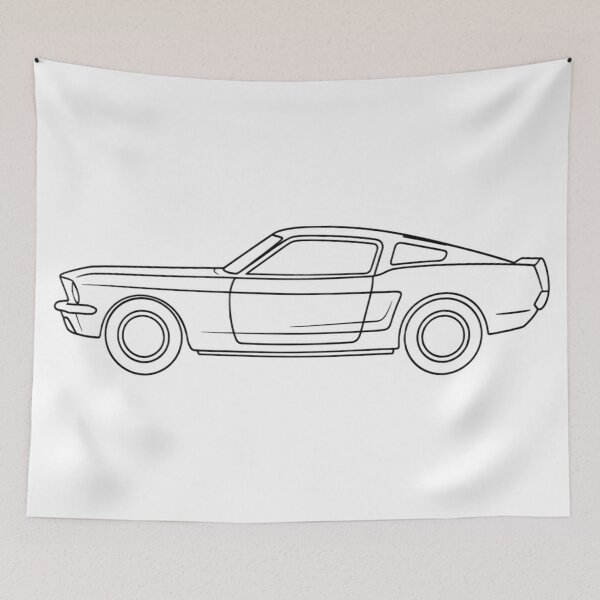 Item preview, Mustang Classic designed and sold by Nagikseyanart.