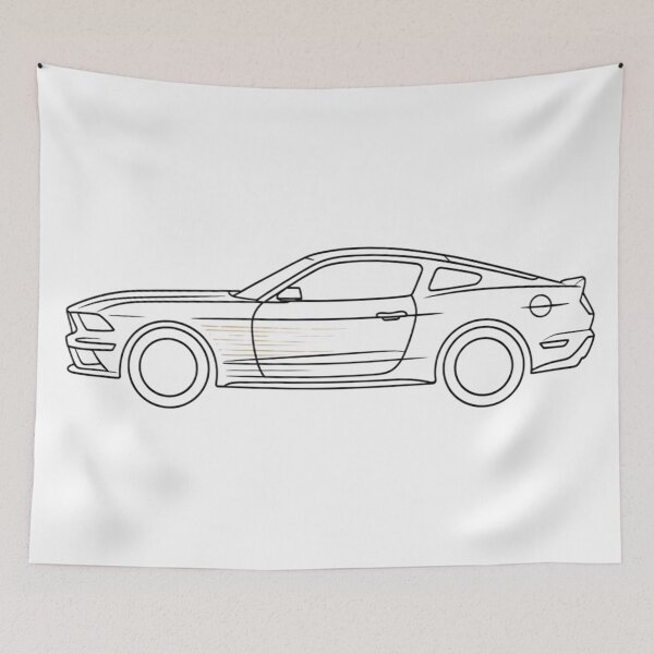 Item preview, Mustang Classic designed and sold by Nagikseyanart.