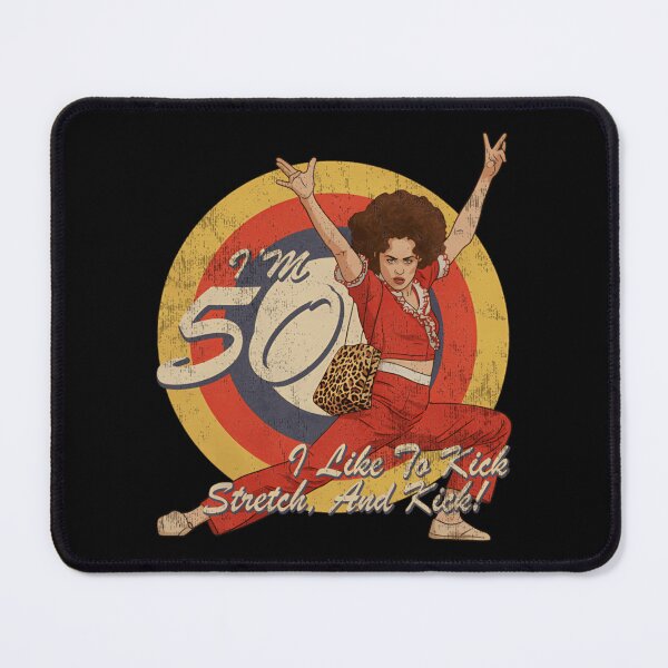 Item preview, Sally O'Malley Kick Stretch 50 Design designed and sold by ShirlyGatten.