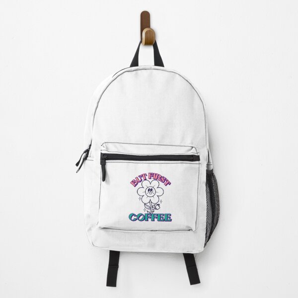 Item preview, But First Coffee - Retro Flower Character designed and sold by chatzous.