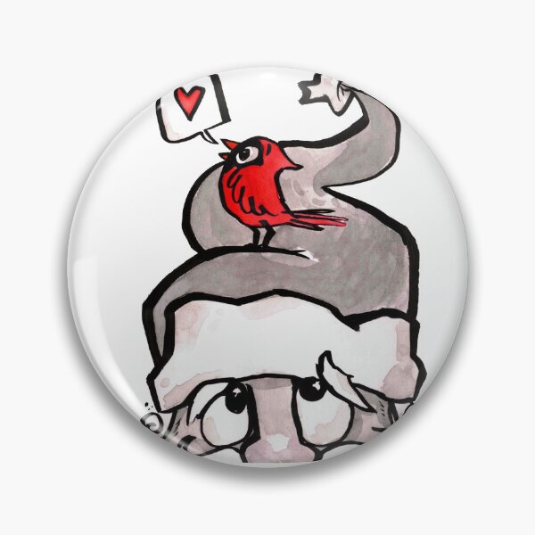 Item preview, There's a Bird on Santa's Head designed and sold by Grasdal.