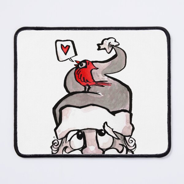 Item preview, There's a Bird on Santa's Head designed and sold by Grasdal.