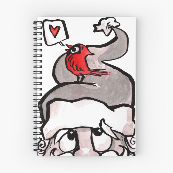 Item preview, There's a Bird on Santa's Head designed and sold by Grasdal.