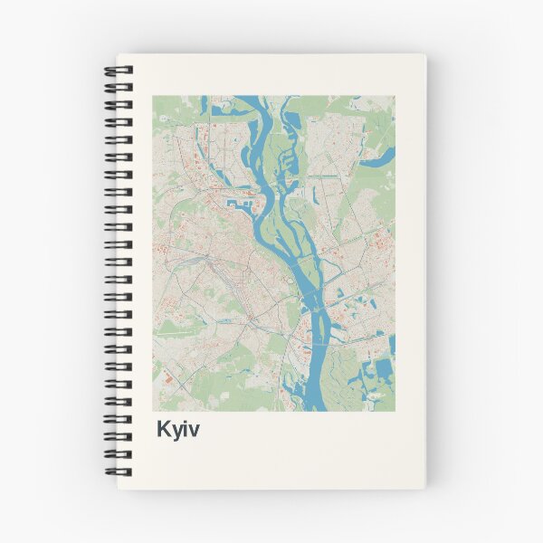Item preview, Kyiv Minimalistic Map Art designed and sold by MapsNerd.