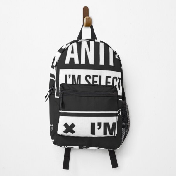 Item preview, im not anti social im selectively social / old t-shirt / creative / street / designed and sold by Creative T-shirts.