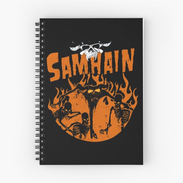 Item preview, Samhain Horror Punk Fiery Skull Design designed and sold by ShirlyGatten.