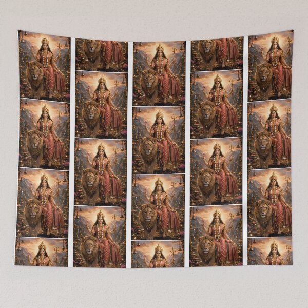 Item preview, Katyayani Goddess Warrior Devi designed and sold by bourg-libbie.