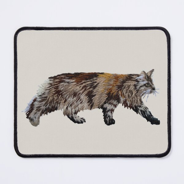Item preview, The Wandering Tabby-emboidered designed and sold by Alsa.handembroidery.