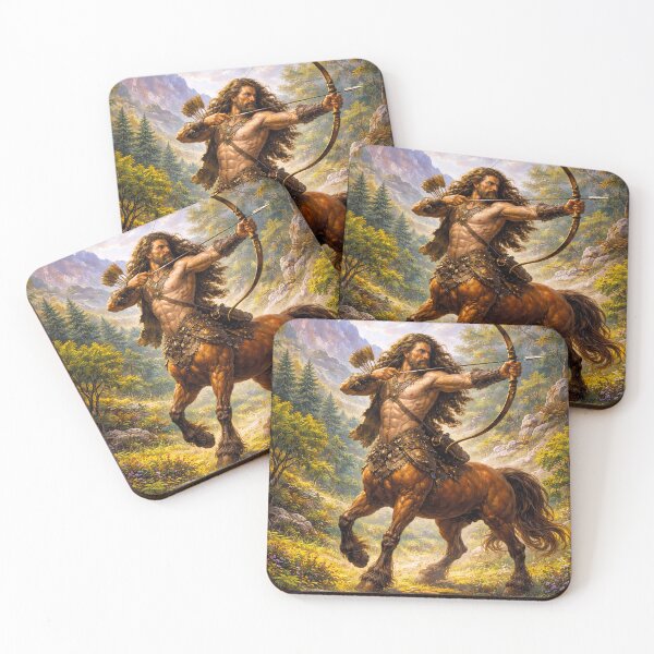 Item preview, Centaur Painting – Mythological Warrior and Ancient Legend designed and sold by GalleryKauffeld.