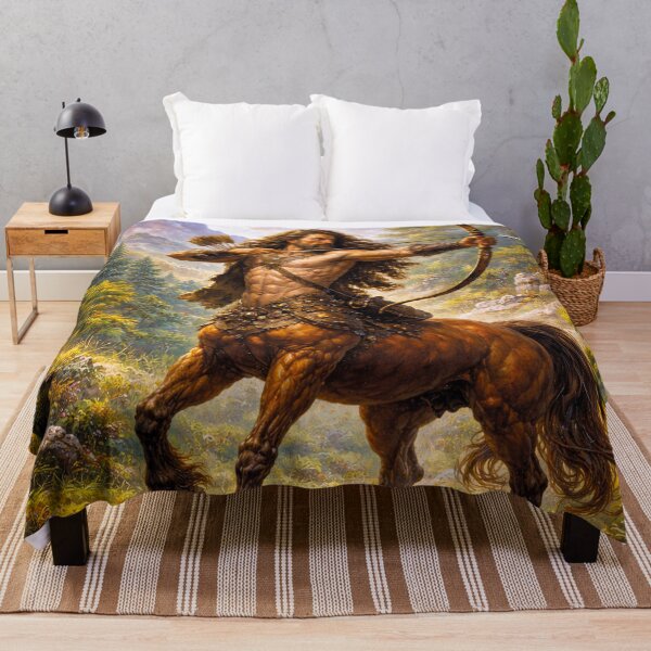 Item preview, Centaur Painting – Mythological Warrior and Ancient Legend designed and sold by GalleryKauffeld.