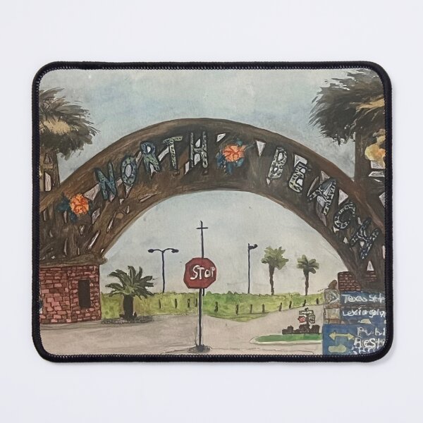 Item preview, North Beach Corpus Christi Texas designed and sold by BirdandaBrush.