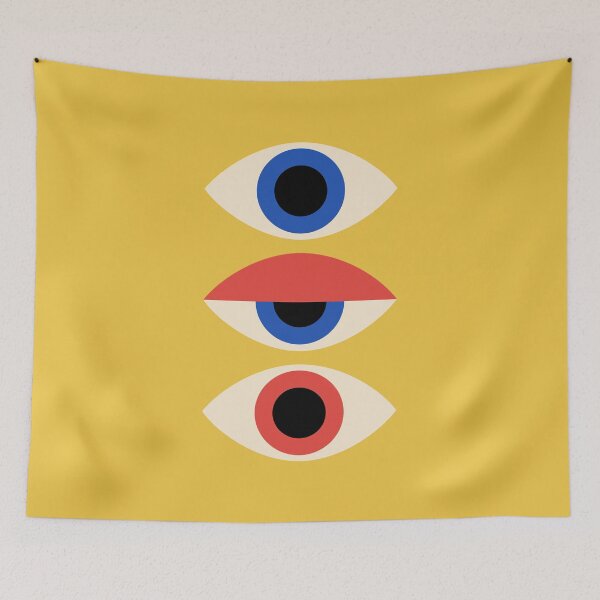 Item preview, Bauhaus Evil Eye Pattern 02 designed and sold by Paigaam.