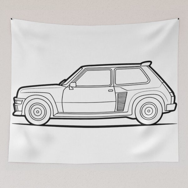 Item preview, Renault 5 designed and sold by Nagikseyanart.