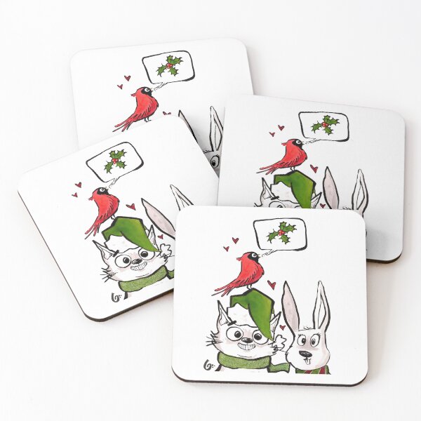 Item preview, Animal Pals at Christmas designed and sold by Grasdal.
