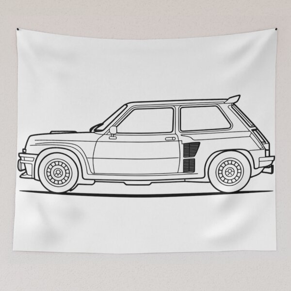 Item preview, Renault 5 modified designed and sold by Nagikseyanart.