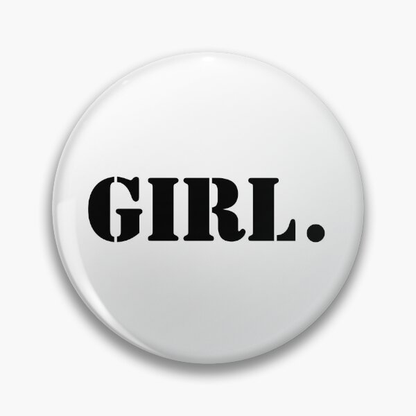 Item preview, GIRL Minimalist Aesthetic Bold Typography designed and sold by HYPNK.