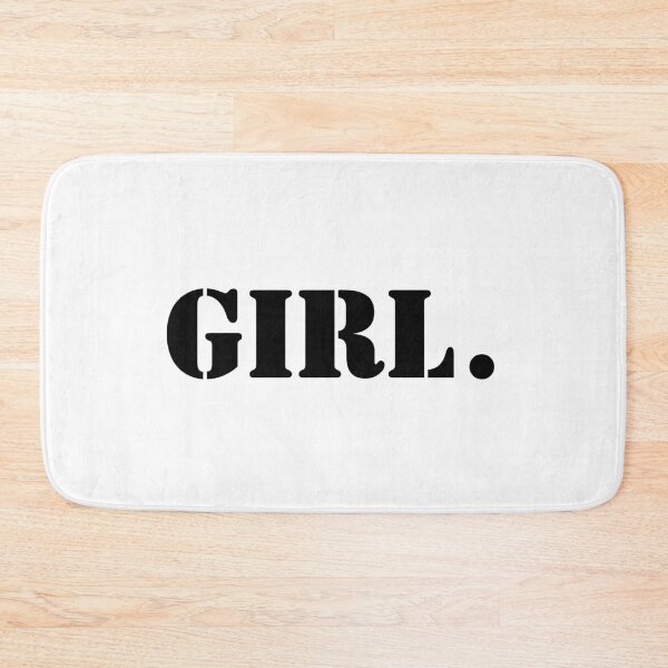 Item preview, GIRL Minimalist Aesthetic Bold Typography designed and sold by HYPNK.