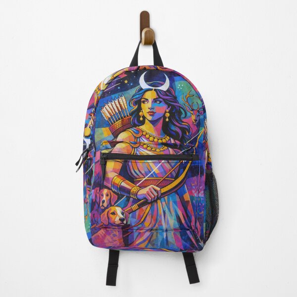 Item preview, Diana Roman Goddess illustration – Moon, Huntress and Nature designed and sold by GalleryKauffeld.
