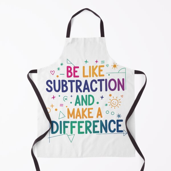 Item preview, Be Like Subtraction and Make A Difference Math Teacher 4 designed and sold by Positive&FunnyThings.